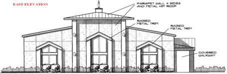 east elevation
